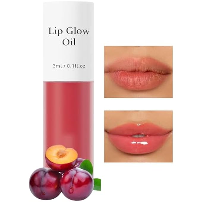 TJMR TINTED LIP BALM,TINTED NOURISHING LONG-LASTING LIP OIL - FACE MAKEUP FOR NIGHT SCHOOL DAY FALL EVENT PARTY MAKEUP WEDDING - Image 3